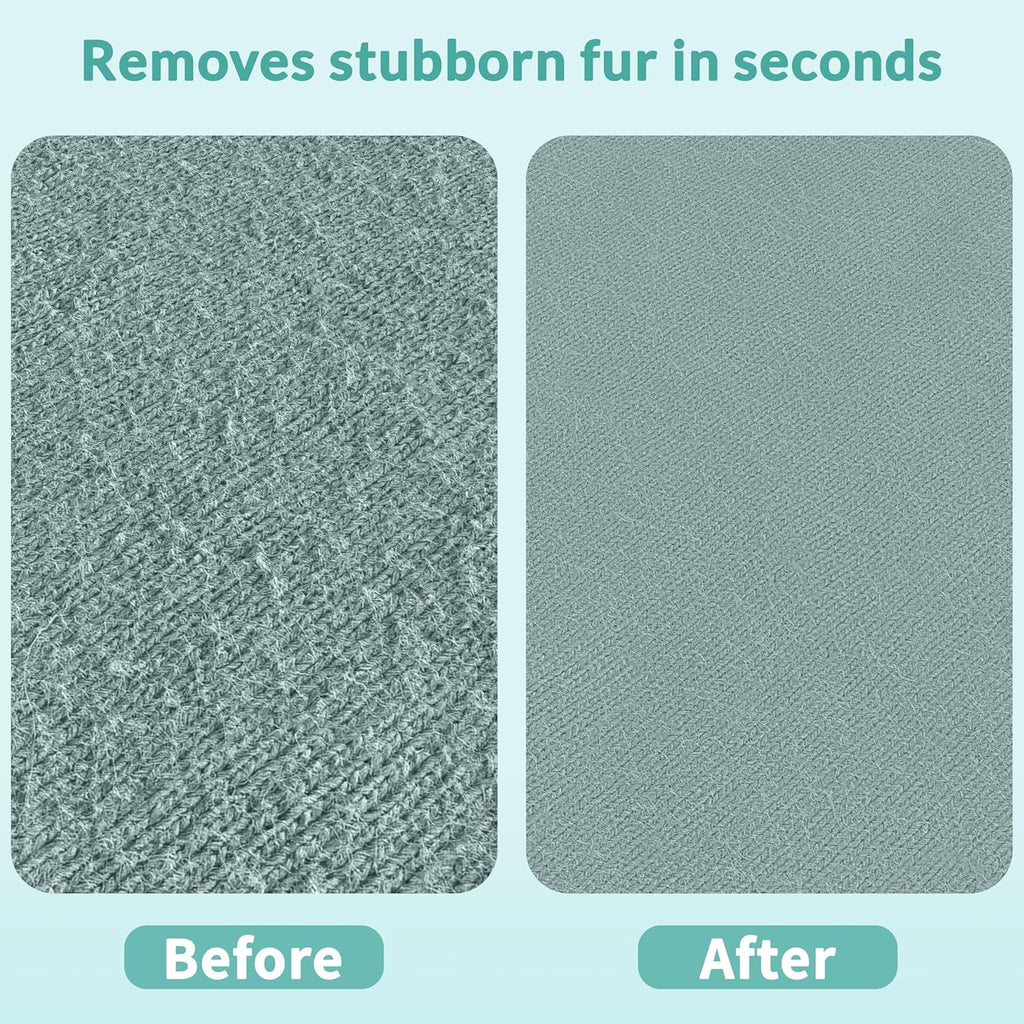 Pro Pet Hair Remover & Carpet Rake Scraper | Dog & Cat Hair Remover for Rugs, Couches & Fabric | Multi-Surface Deep Cleaning Edge Scraper