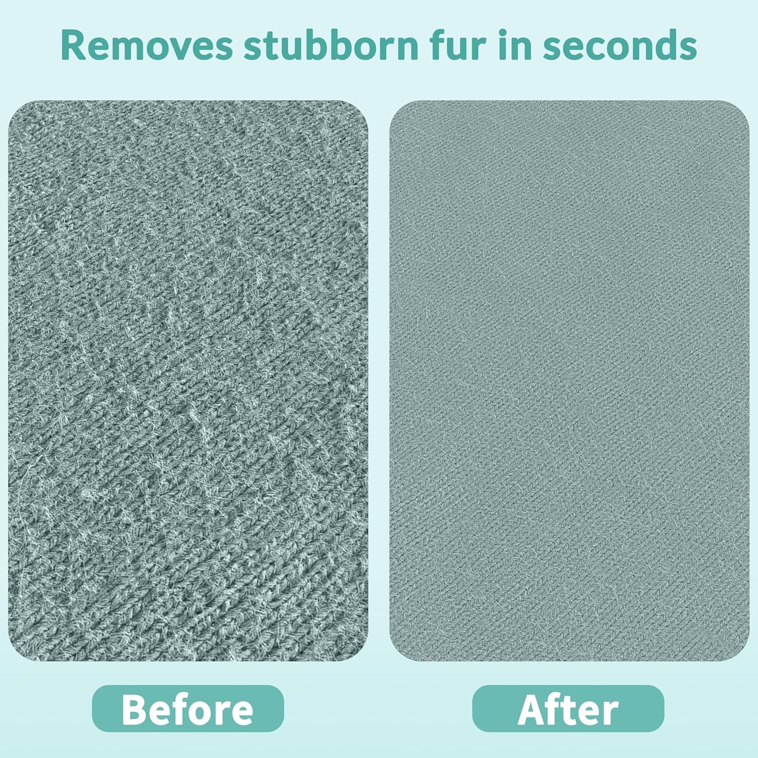 Pro Pet Hair Remover & Carpet Rake Scraper | Dog & Cat Hair Remover for Rugs, Couches & Fabric | Multi-Surface Deep Cleaning Edge Scraper