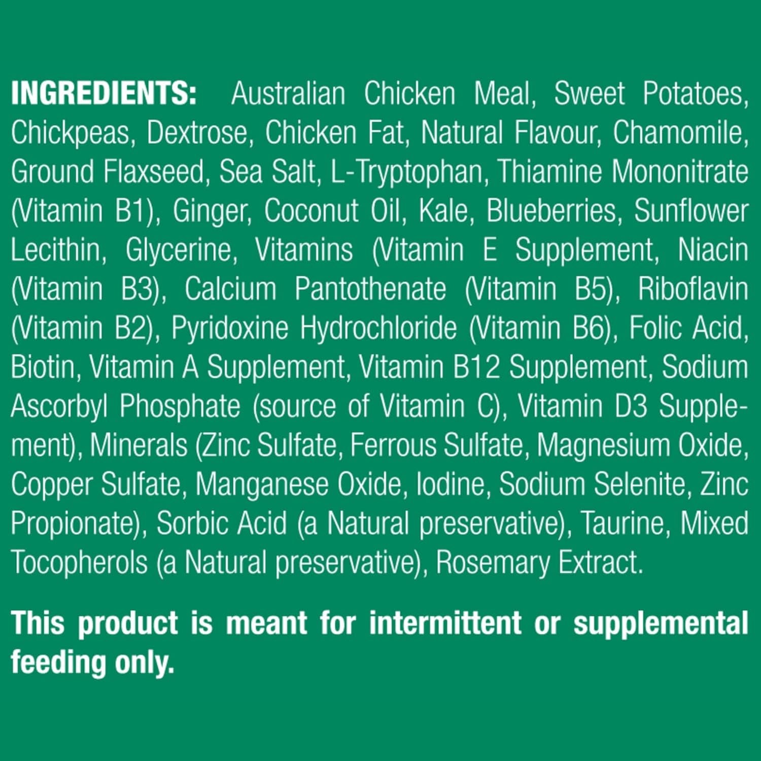 Vitarapid Calming Daily Treats for Dogs | Anxiety & Stress Relief | Storm & Separation Support | 210g