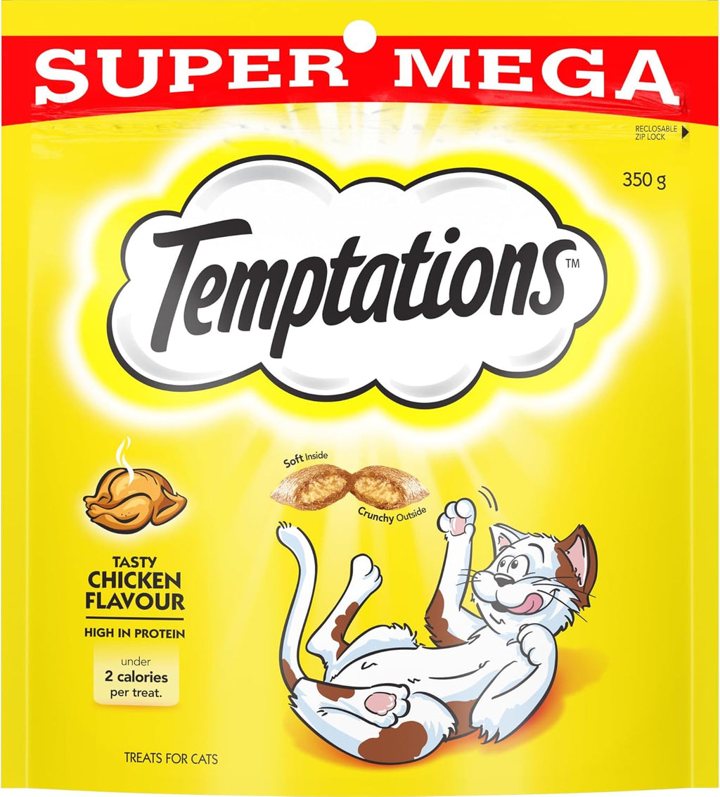 Chicken Flavour Cat Treats | Natural Cat Snacks | High Protein Training Treats for Cats & Kittens | 350g