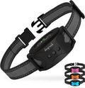 No Shock Bark Collar for Dogs | Smart Rechargeable Anti-Bark Training Collar | Beep & Vibration | Small, Medium & Large Dogs | 12-110 lbs