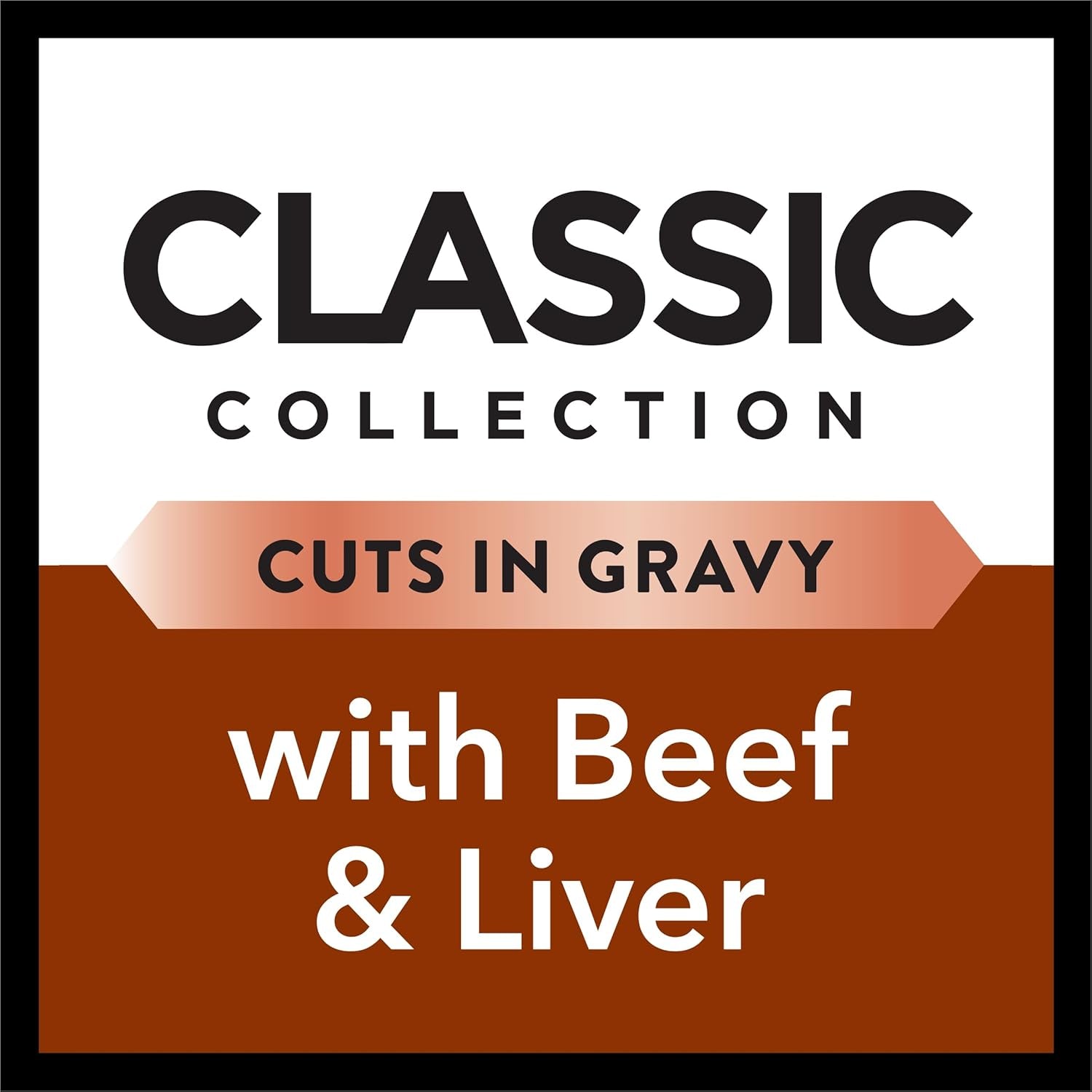 Beef & Liver in Gravy Wet Cat Food | Classic Collection | 85g Trays | 42 Pack